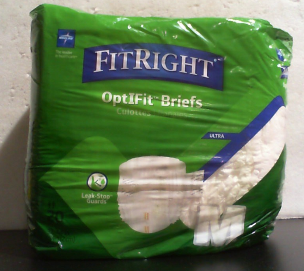 FitRight Ultra Panales para Adultos | Ropa Interior Desechable para Incontinencia | Maxima Proteccion Anti-Fugas | Talla Mediana 32-44 Pulgadas | 20 Unidades