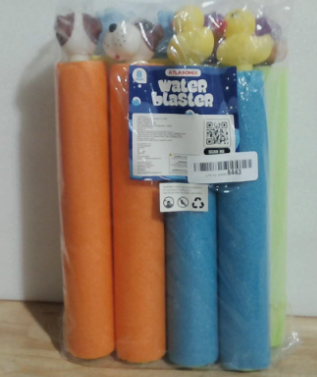 Set de 8 Pistolas de Agua para Ninos, Lanzadores de Agua para Piscina y Playa, Juguetes de Verano