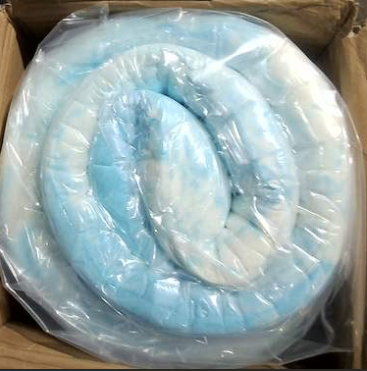Topper de Colchón KMFurnila 3" Full | Espuma Viscoelástica con Gel de 5 Zonas | Alivio de Presión para Espalda y Cadera | Suave y Reversible | CertiPUR-US