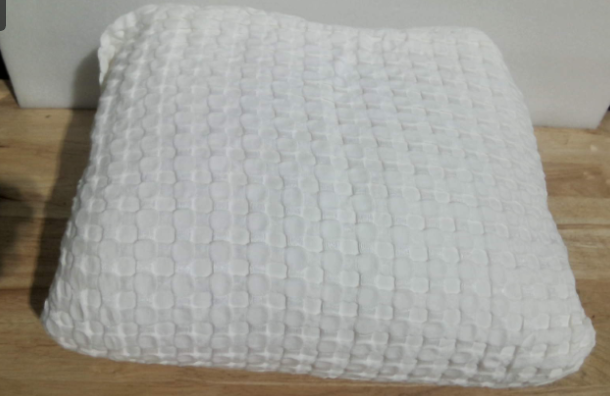 Edredón de textura Waffle / Jacquard de la marca Bedsure (línea GentleSoft Tech).