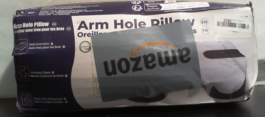 Almohada SAHEYER para Dormir de Lado con Orificios para el Brazo | Sistema 2 en 1 de Alivio de Hombro | Para Manguito Rotador | Espuma Viscoelástica | 3 Posiciones de Brazo