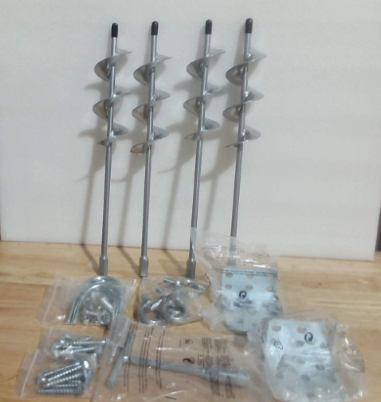 Kit de Anclaje de Tierra de Alta Resistencia (Heavy Duty Ground/Earth Anchor Kit)