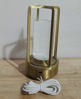 Lámpara de Mesa LED Portátil e Inalámbrica con Función Táctil