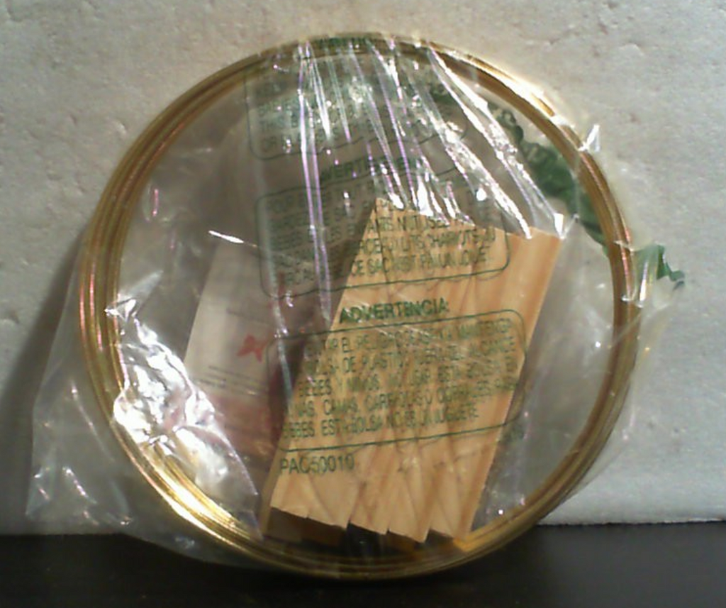 Set de 10 Aros Florales con Base de Madera, 10 Pulgadas, Aros Metalicos para Centros de Mesa DIY, Macrame, Atrapasuenos y Coronas, Dorado
