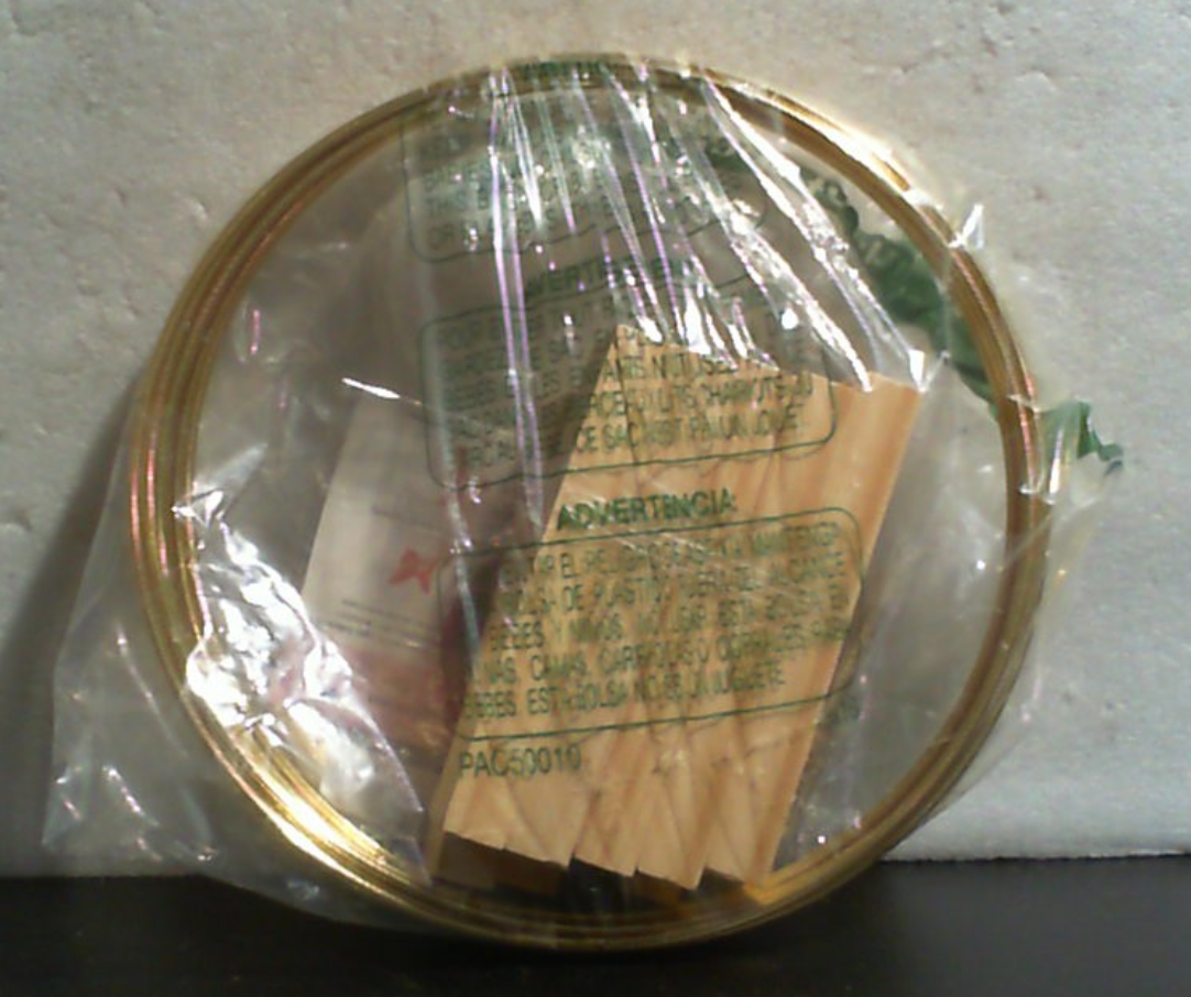 Set de 10 Aros Florales con Base de Madera, 10 Pulgadas, Aros Metalicos para Centros de Mesa DIY, Macrame, Atrapasuenos y Coronas, Dorado