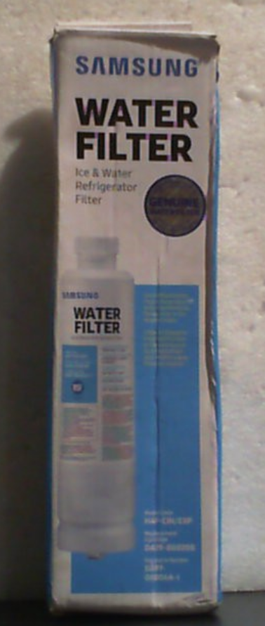 SAMSUNG Filtro Genuino para Agua y Hielo de Refrigerador | Filtración de Carbón Activado | Agua Limpia y Clara | Vida de 6 Meses | HAF-CIN/EXP | Pack de 1