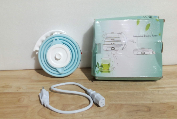 hervidor eléctrico plegable de silicona CONTIENE 2 PIEZAS