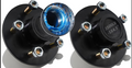 Kit de Maza (Hub) de Trailer iBroPrat 3500 lb (2 Sets) | 5 Birlos 4.5 | Pre-instalado y Lubricado | Para Eje 3500 lb | Husillo #84 de 1-1/16" a 1-3/8"