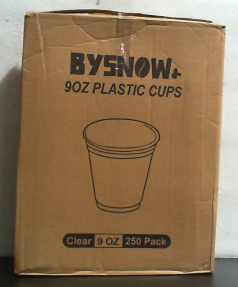 BYSNOW 250 Vasos de Plastico Transparente 9oz | Desechables para Fiestas | Resistentes y Aptos para Alimentos | para Vino, Jugo y Coctel