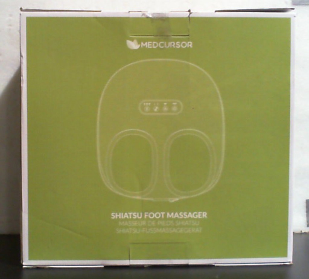 Masajeador de Pies Medcursor con Calor | Rodillo, Amasado Profundo y Shiatsu | Alivia Dolor, Cansancio y Fascitis Plantar | Regalo para Mujer, Hombre y Mamá