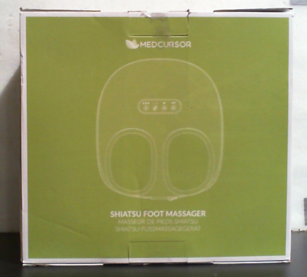 Masajeador de Pies Medcursor con Calor | Rodillo, Amasado Profundo y Shiatsu | Alivia Dolor, Cansancio y Fascitis Plantar | Regalo para Mujer, Hombre y Mamá