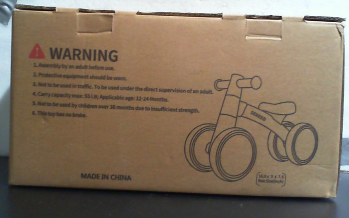 Bicicleta de Equilibrio SEREED para Bebés de 1-2 Años | 4 Ruedas | Primera Bicicleta para Niños Pequeños | Regalo de Cumpleaños | Verde