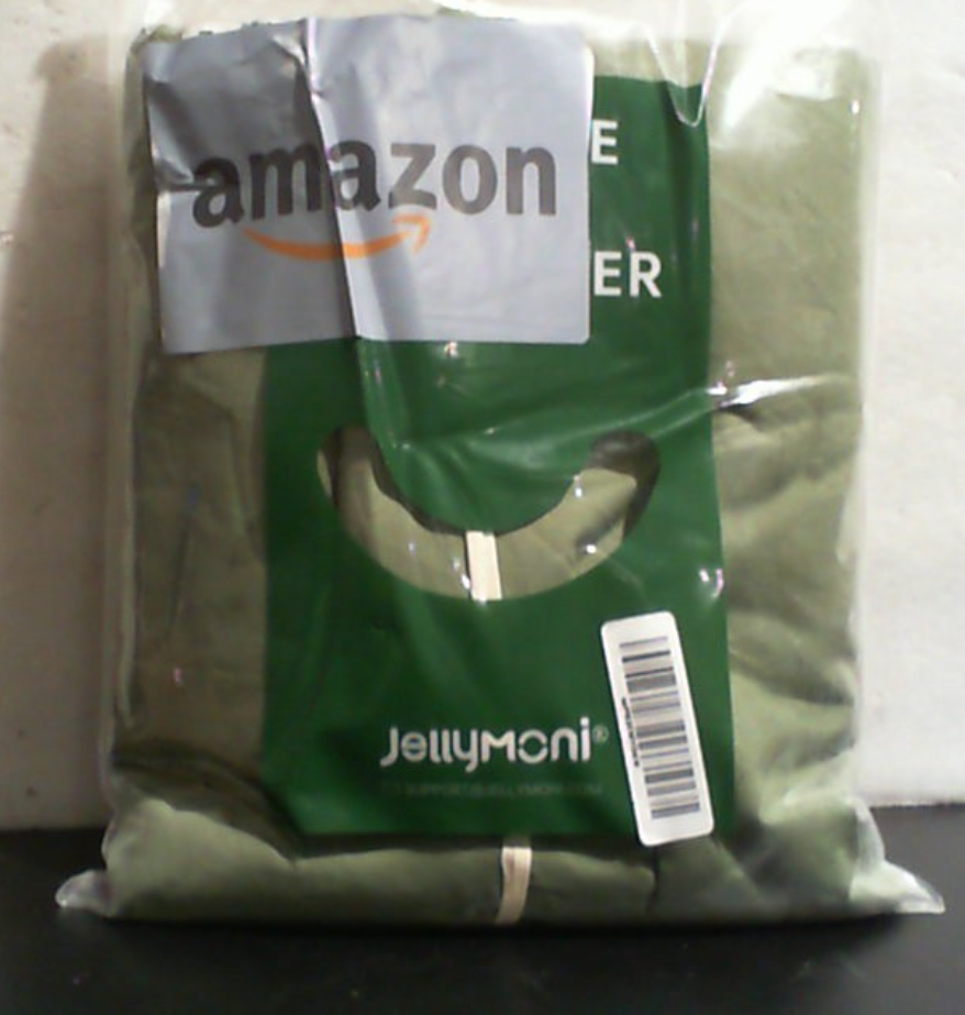 JELLYMONI Funda de Edredon Verde Queen | 100% Algodon Lavado Textura Tipo Lino | Set de 3 Piezas Transpirable con Cierre | Verde 228x228cm