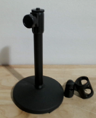 ( PRODUCTO IGUAL A COMO SE MUESTRA EN LA SEGUNDA IMAGEN ) InnoGear Soporte de Microfono de Escritorio | Base Ajustable con Clip y Tornillo 5/8 a 3/8 | Para Blue Yeti, Snowball y mas