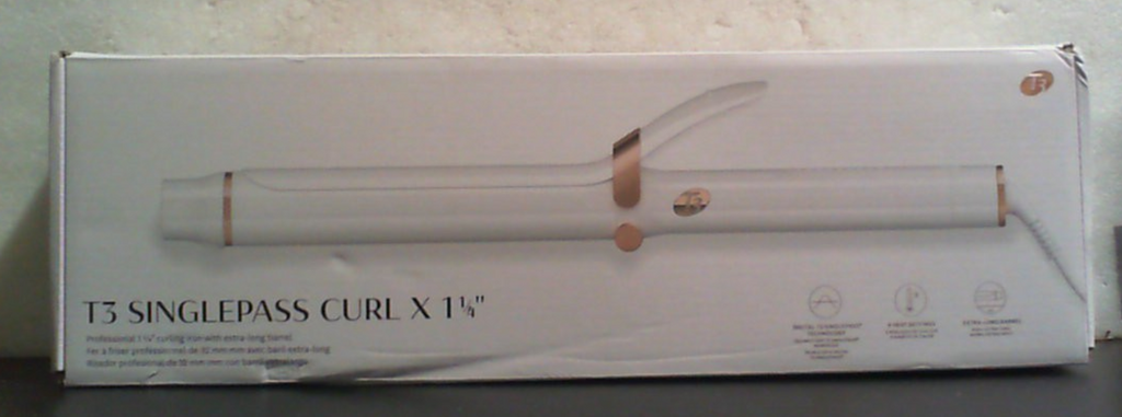 Rizadora T3 SinglePass Curl X | Barril Extra Largo | 9 Niveles de Calor | Barril de Cerámica | Peinado Rápido y Duradero para Todo Tipo de Cabello