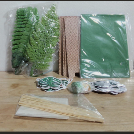 kit de decoración DIY para fiestas temáticas de safari o jungla. ( KIT VARIOS ARTICULO COMO SE MUESTRA EN LA SEGUNDA IMAGEN )