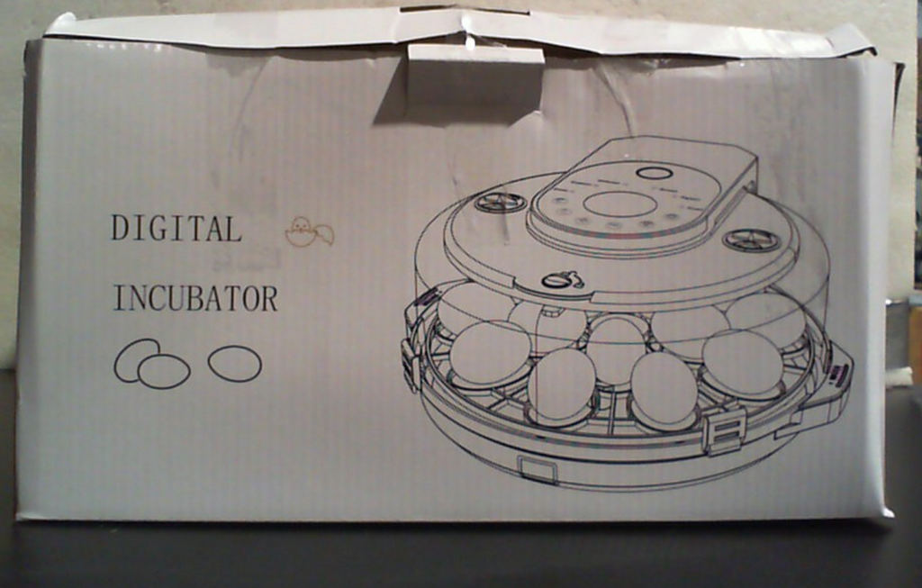 Incubadora de 15 Huevos con Rellenado Lateral de Agua | Control Automático de Humedad, Volteo Automático, Temperatura Ajustable y Mirador de Huevos | 2 Bandejas para Gallina, Pato y Codorniz