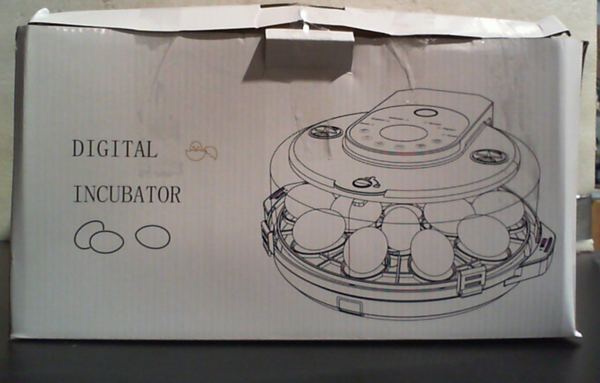 Incubadora de 15 Huevos con Rellenado Lateral de Agua | Control Automático de Humedad, Volteo Automático, Temperatura Ajustable y Mirador de Huevos | 2 Bandejas para Gallina, Pato y Codorniz