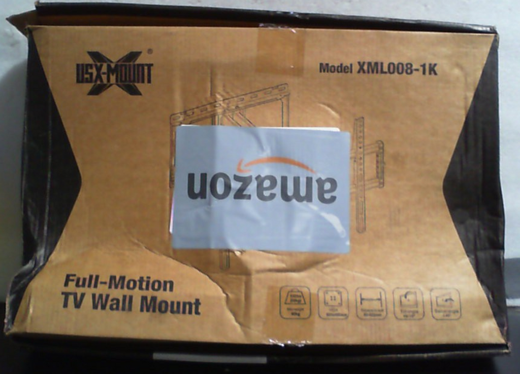 USX Mount Soporte de Pared TV Movimiento Completo | Para TV 42-90 pulgadas Plano LED 4K | Doble Brazo Giratorio Articulado Inclinable | VESA 600x400mm Soporta 60kg