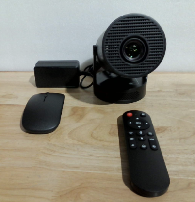 miniproyector portátil inteligente de la marca Wowlink (modelo W210) ( ARTICULO VIENE COMO SE OBSERVA EN LA SEGUNDA Y TERCERA IMAGEN )