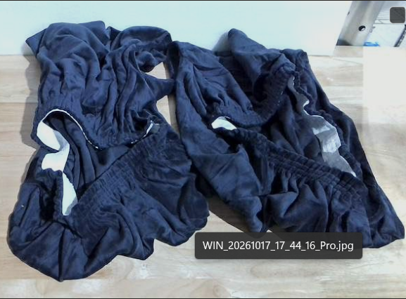 fundas elásticas para sillas de comedor extendidas (un set de 2 piezas articulo viene como se muestra en la segunda imagen