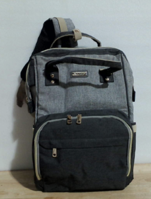 mochila pañalera multifuncional e impermeable (Multi-functional Diaper Bag Backpack) ARTICULO VIENE COMO SE MUESTRA EN LA SEGUNDA IMAGEN )