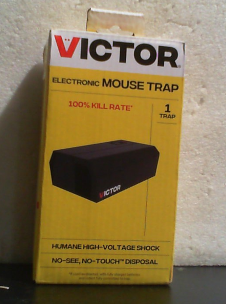 Trampa Electronica para Ratones Victor M250B | Trampa Humana de Interior sin Contacto | Eliminacion Rapida y Segura para el Hogar