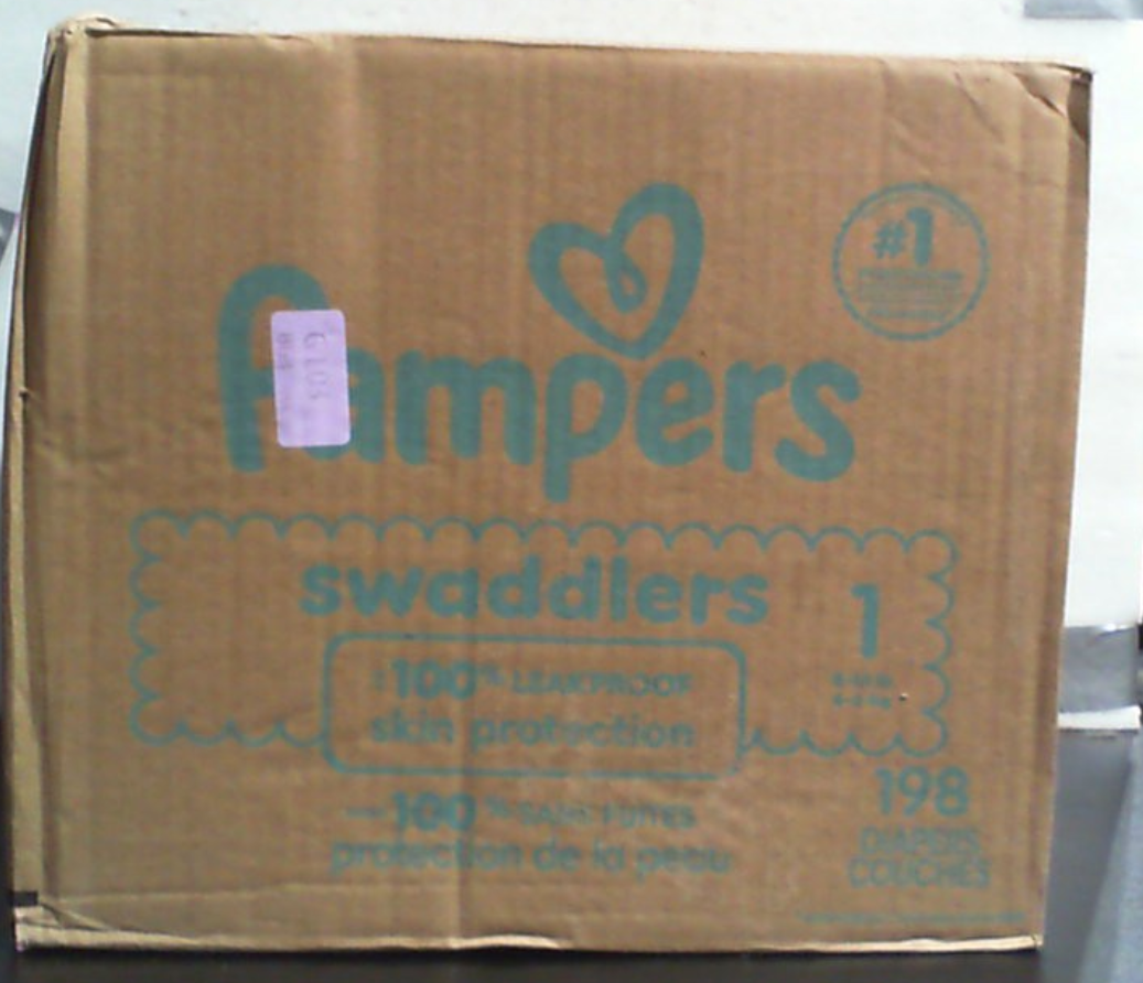 Pañales Pampers Swaddlers Talla 1 (3.5-6.5 kg) | 198 Unidades | Absorbentes | Mantienen al Bebé Seco y Cómodo | Desechables y Suaves con la Piel