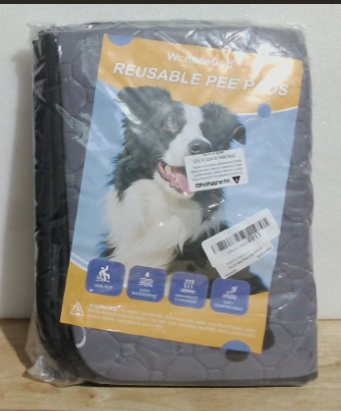 paquete de alfombrillas/sabanillas sanitarias lavables y reutilizables para perros de la marcaWenpeeGoo  ARTICULO VIENE COMO SE OBSERVA EN LA SEGUNDA IMAGEN PAQUETE SELLADO