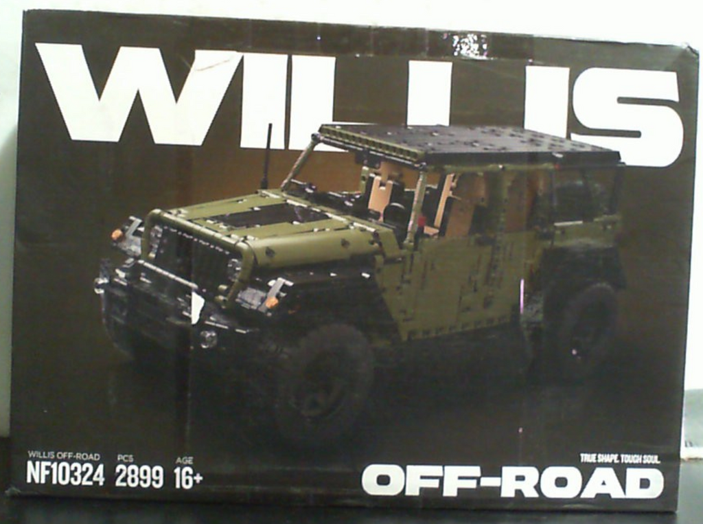 Set de Construcción Nifeliz Willis 4x4 Todoterreno | Modelo Estilo Militar para Adultos | Ideal para Coleccionar y Exhibir | 2,899 Piezas | NF10324