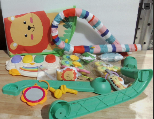 gimnasio musical interactivo para bebés (Piano Fitness Rack),ARTICULO VIENE COMO SE OBSERVA COMO EN LA SEGUNDA IMAGEN