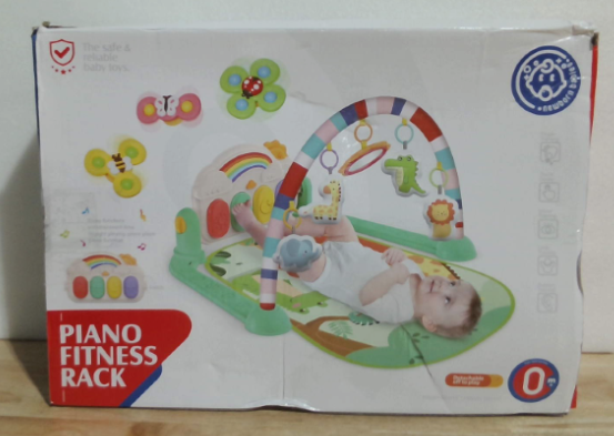 gimnasio musical interactivo para bebés (Piano Fitness Rack),ARTICULO VIENE COMO SE OBSERVA COMO EN LA SEGUNDA IMAGEN