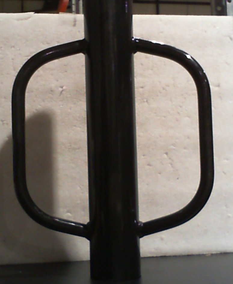 JOERRES MTB Hincapostes con mango, 5,4 kg, hierro negro, martillo para postes en T