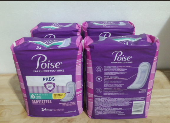 empaque maestro mayorista de toallas para incontinencia Poise Fresh Protection ( ARTICULO VIENE COMO SE MUESTRA EN LA SEGUNDA IMAGEN )