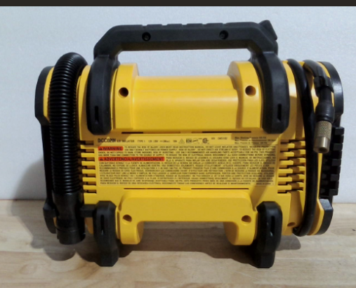 inflador de neumáticos con cable e inalámbrico DeWalt DCC020IB 20V MAX*( ARTICULO VIENE COMO SE MUESTRA EN LA SEGUNDA Y DEMAS