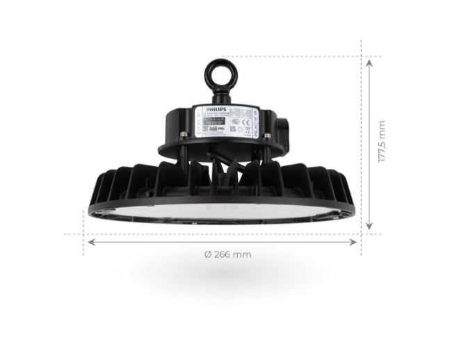 Luminaria LED industrial de alta potencia - GUGSEY - 240W