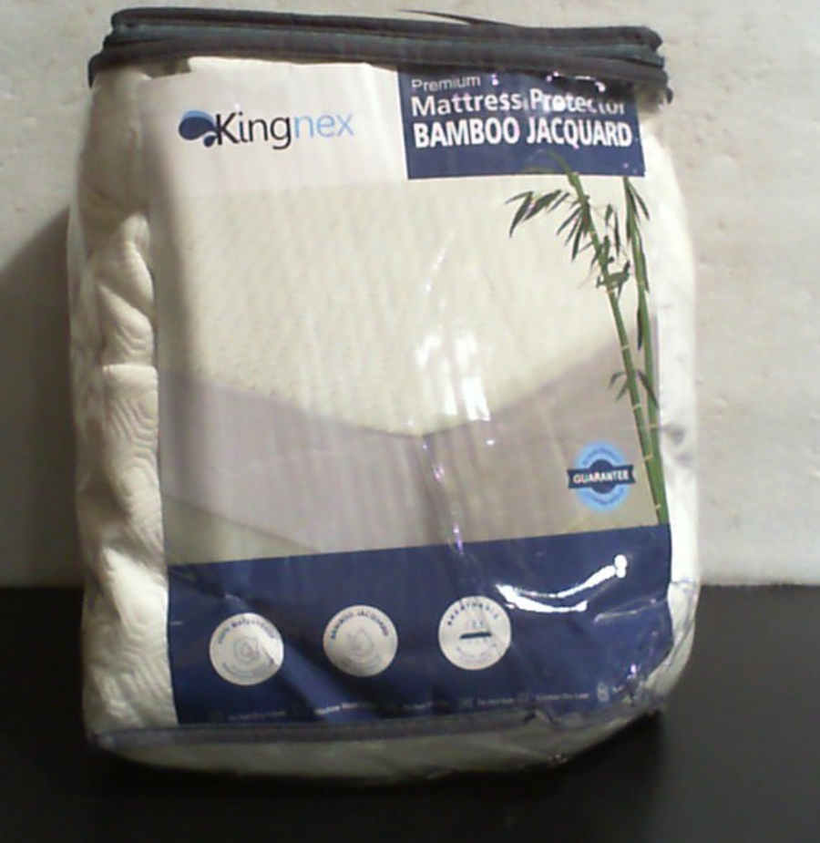 Protector de colchón impermeable Kingnex King 182x203x40 cm