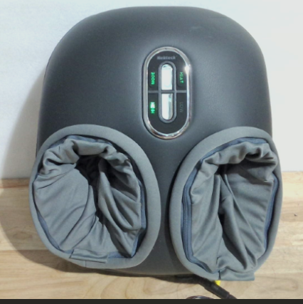 Masajeador de pies Shiatsu Nekteck con calor (Modelo: NK-FM-0301 ( ARTICULO VIENE COMO SE MUESTRA EN LA SEGUNDA IMAGEN ) SOLO  VIENE CON CARGADOR
