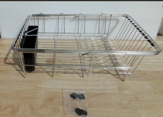escurridor de platos extensible para fregadero (In-Sink Dish Drying Rack), ( ARTICULO VIENE COMO SE MUESTRA EN LA SEGUNDA IMAGEN )