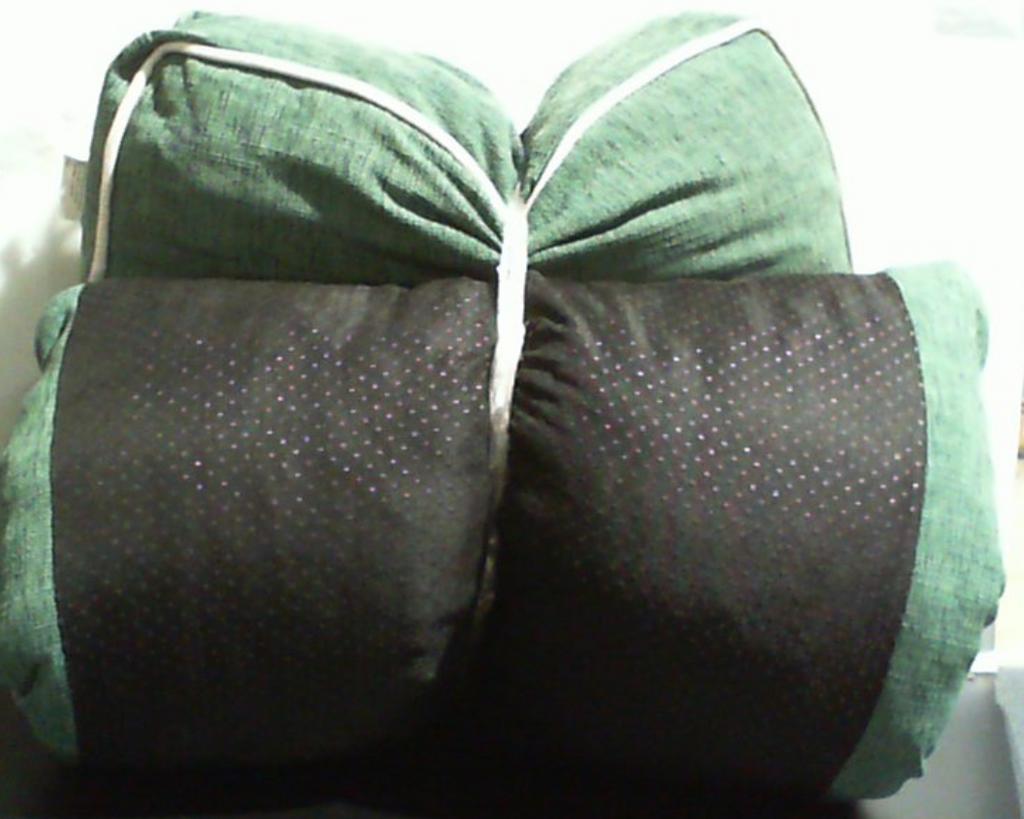Cojín de banco, 36 x 14 pulgadas, cojines para muebles de patio con lazos duraderos