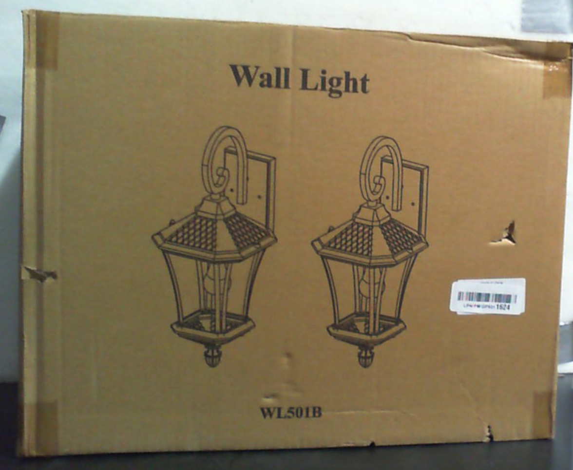 YSN - Luces de pared para exteriores de 16 pulgadas