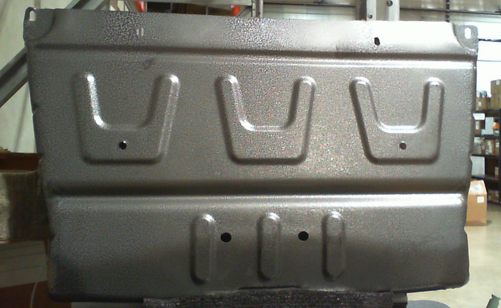 Panel de protección contra salpicaduras de motor de acero al manganeso compatible con Ford F150 2015-2020