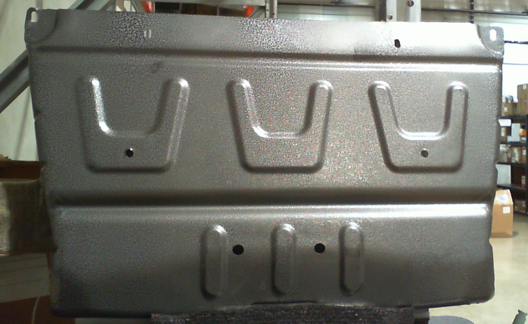 Panel de protección contra salpicaduras de motor de acero al manganeso compatible con Ford F150 2015-2020