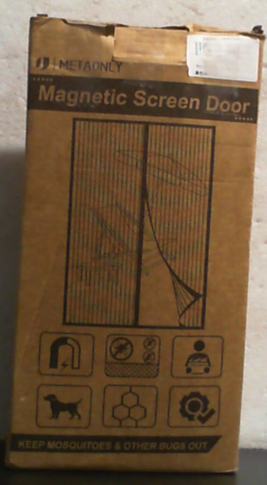 Mosquitera magnética METAONLY para puertas de 89 x 244 cm
