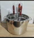 olla para pasta profesional de acero inoxidable (multicocinador) ARTICULO VIENE COMO SE MUESTRA EN LA PRIMER IMAGEN