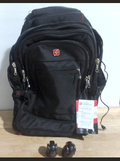 mochila ejecutiva y para portátil con puerto USB es de estilo suizo (inspirada en marcas como SwissGear o Swissbrand) ( ARTICULO VIENE COMO SE MUESTRA EN LA PRIMER IMAGEN