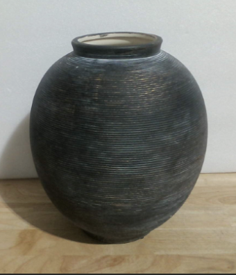 florero o jarrón decorativo de cerámica artesanal o estilo wabi-sabi ( ARTICULO VIENE COMO SE MUESTRA EN LA PRIMERA IMAGEN )