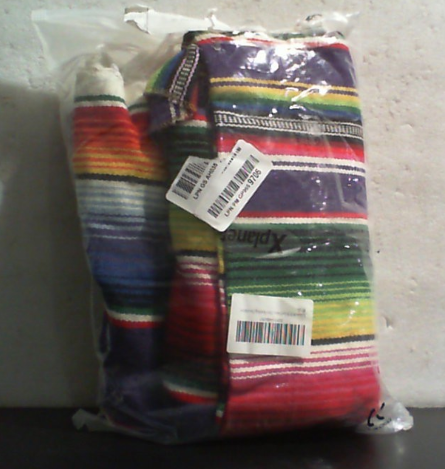 manta mexicana de Saltillo Serape para cama, mantel de exterior, tapiz, alfombra de picnic.
