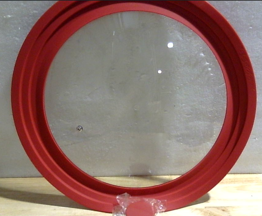 Tapas universales para ollas, sartenes y sarténes, tapa de sartén de repuesto con vidrio templado y borde de silicona resistente al calor, válida para utensilios de cocina de 13", 14", 15"