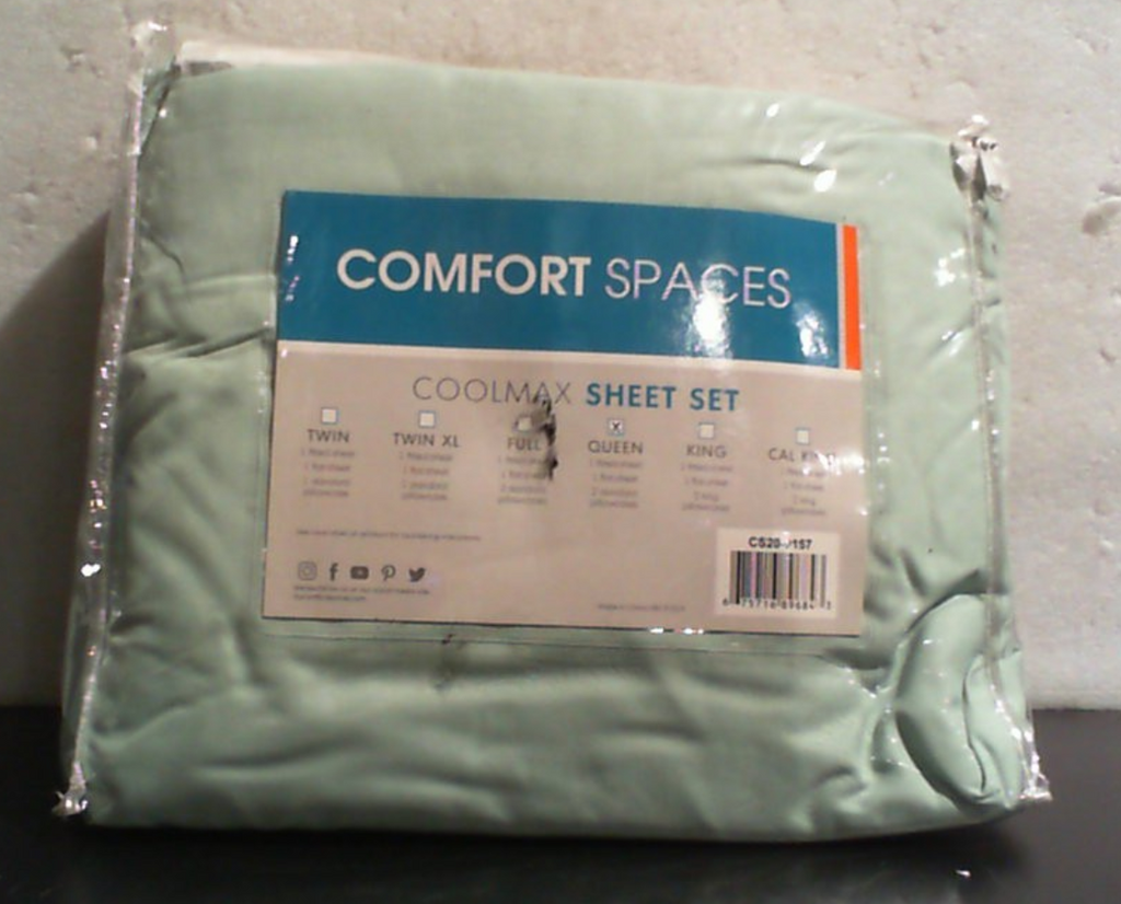 Comfort Spaces Coolmax - Juego de sábanas refrescantes que absorben